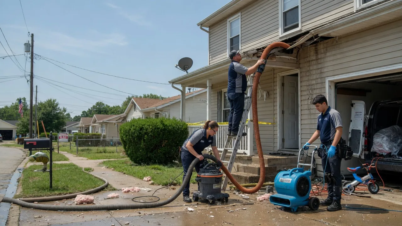 Water Damage Restoration in New Weston, OH near me